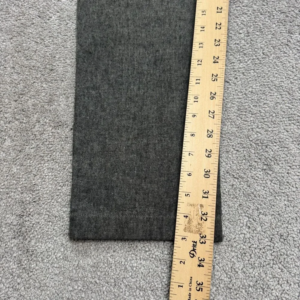 J.Crew 484 Slim Fit Stretch Chino Pants Men 34x34 Gray Cotton Straight Preppy
